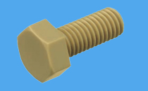 Sechskantschrauben aus PEEK ähnlich DIN 933 / DIN 34810 / ISO 4017