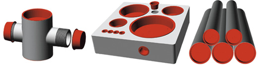 Anwendungsbeispiele von Schutzkappen konisch