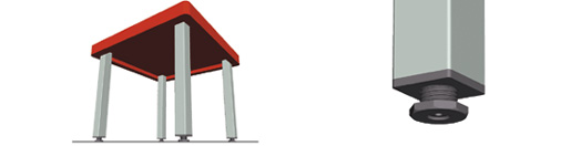 Anwendungsbeispiele von Lamellenstopfen verstellbar