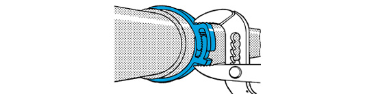 Anwendungsbeispiele von Schlauchklemmen einfach verzahnt